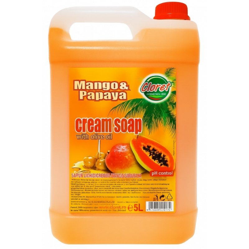 Sapun Lichid Exotic Mango si Papaya -...
