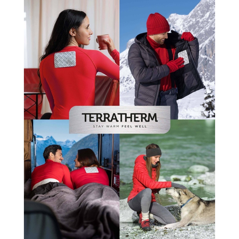 Plasture Termic pentru Corp - 9.5 x 13 cm - TerraTherm 2