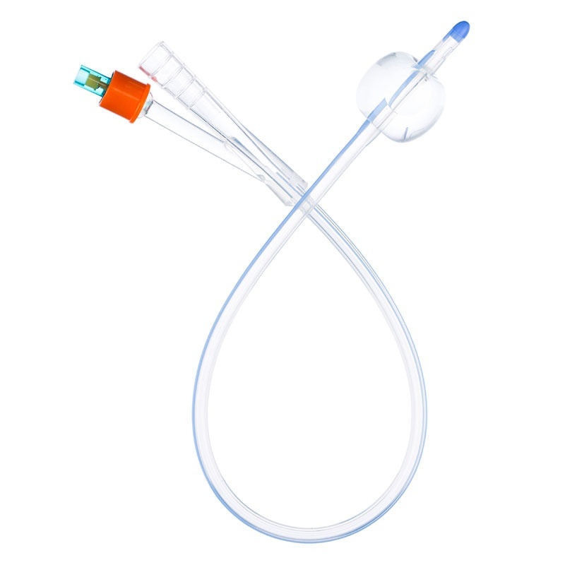 Sonda Foley din Silicon cu 2 cai si Balon - 18 FR