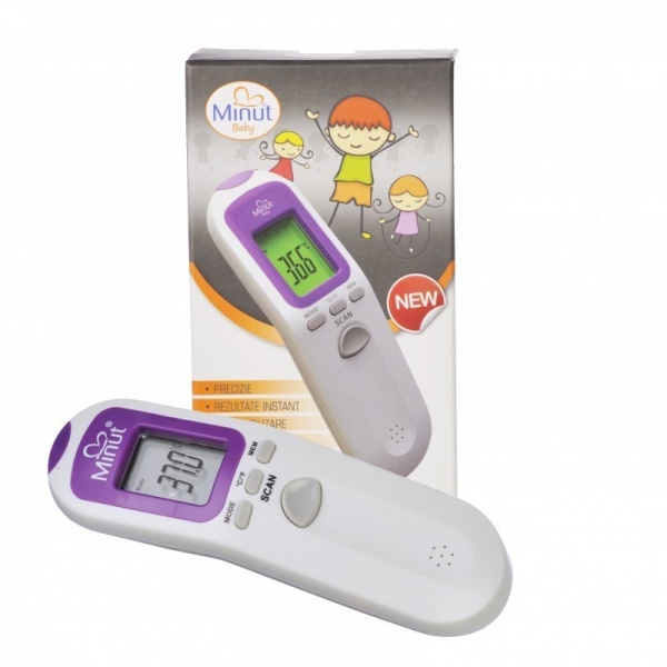 Termometru infrarosu non-contact Minut Baby