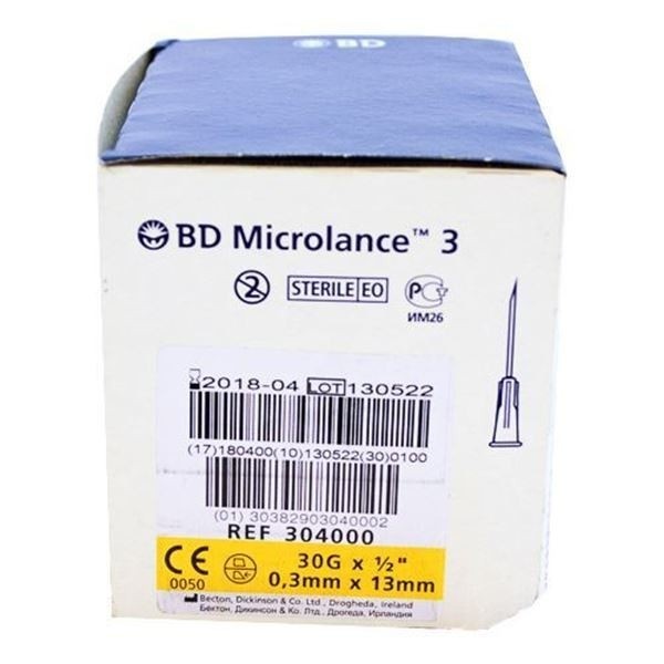 Ace seringa 30G - BD Microlance 3 - 100 buc