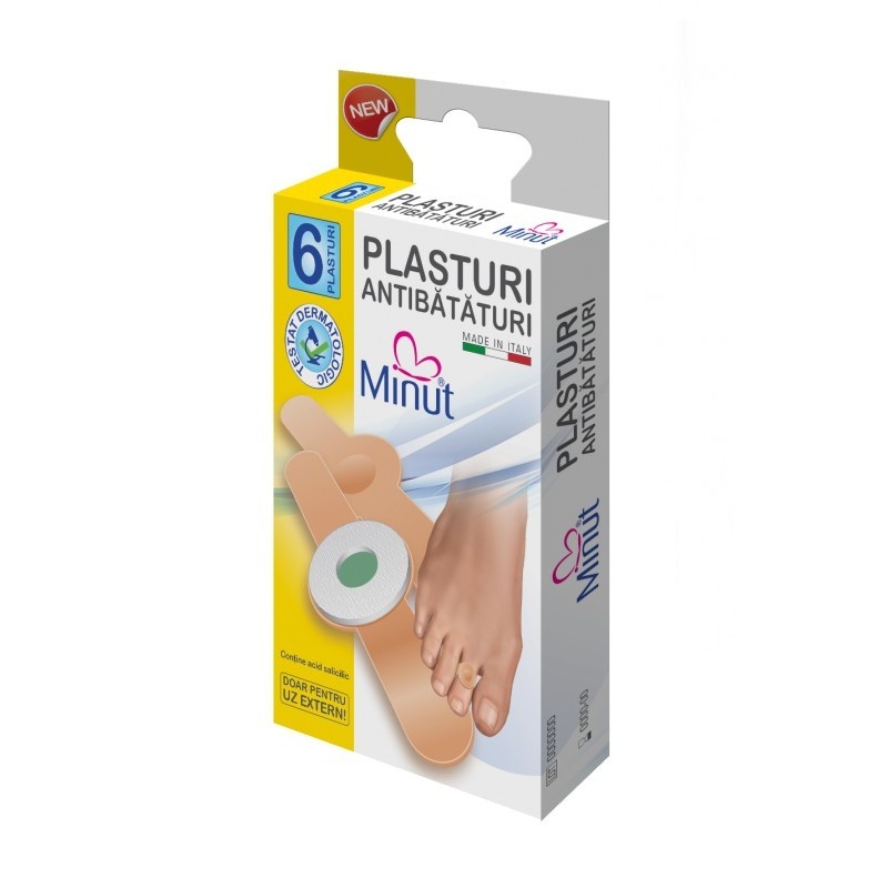Plasturi antibataturi Minut - 6 buc