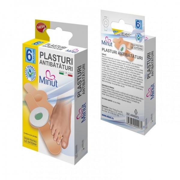 Plasturi antibataturi Minut - 6 buc