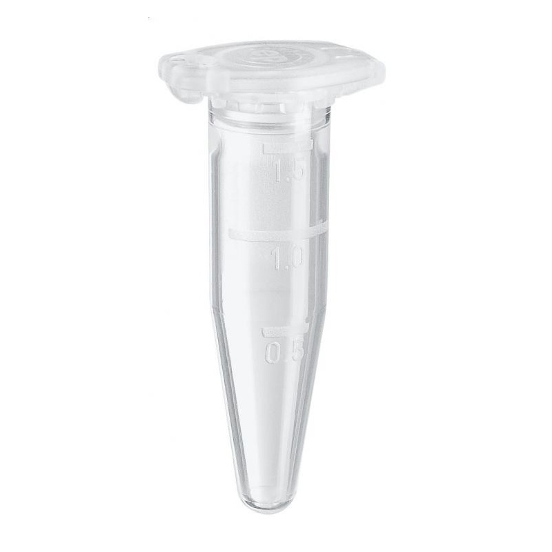 Tub eppendorf 1,5 ml, gradat, cu capac - DELTALAB - 500 buc