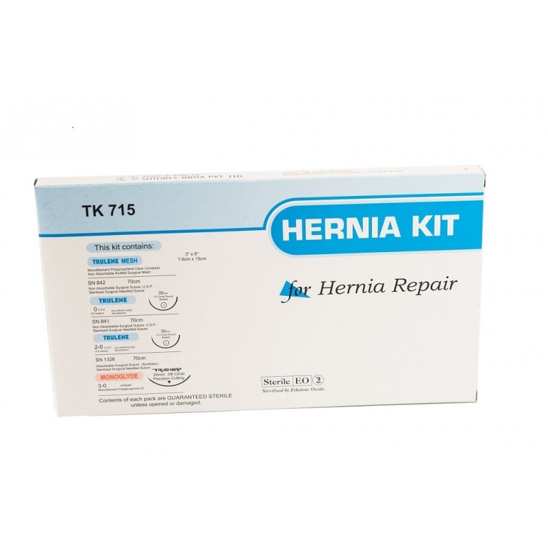 Kit steril pentru hernie 7,6 x 15 cm