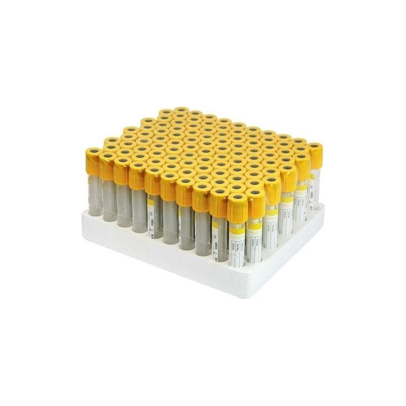Vacutainer Biochimie 6 ml cu Clot Activator si Gel separator - 100 buc