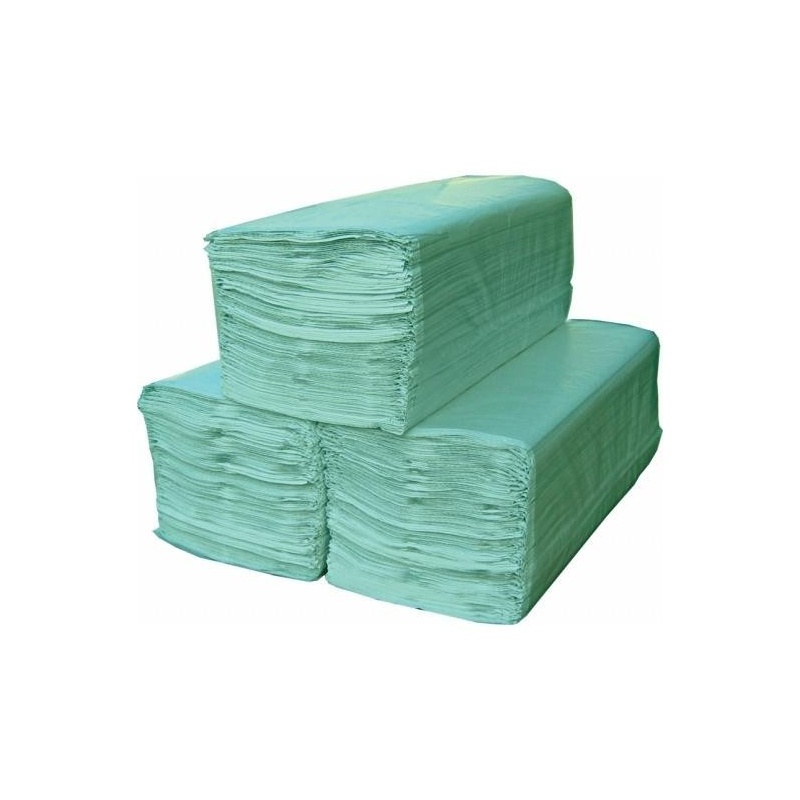Prosop Hartie Pliat Verde - ECO - 20 pachete 2