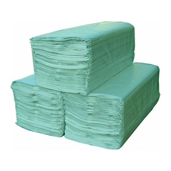 Prosop Hartie Pliat Verde - ECO - 20 bax
