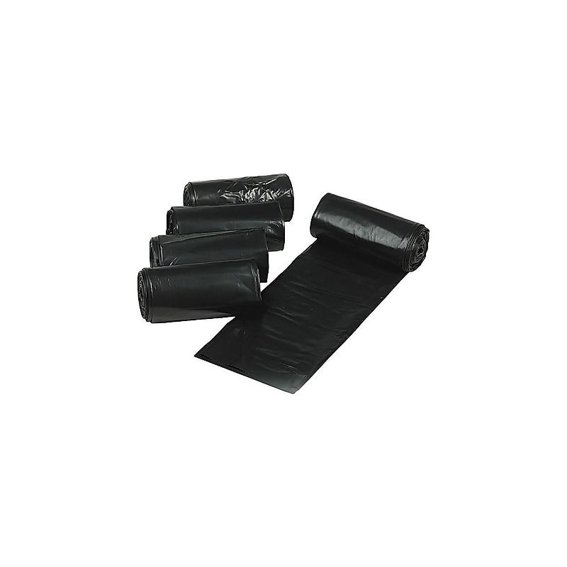 Saci Menaj HDPE - Negri - 35 l - 50 buc