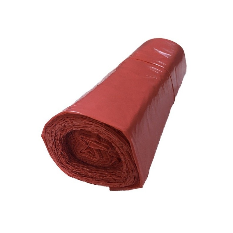 Saci Menaj LDPE - Rosii - 120 litri - 10 buc