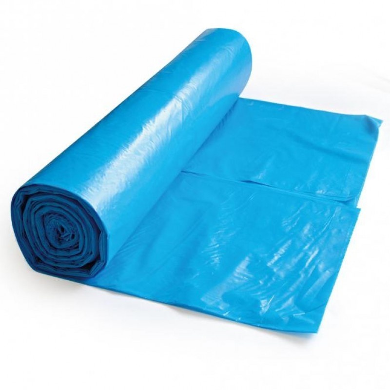 Saci Menaj LDPE - Albastri - 120 litri - 10 buc