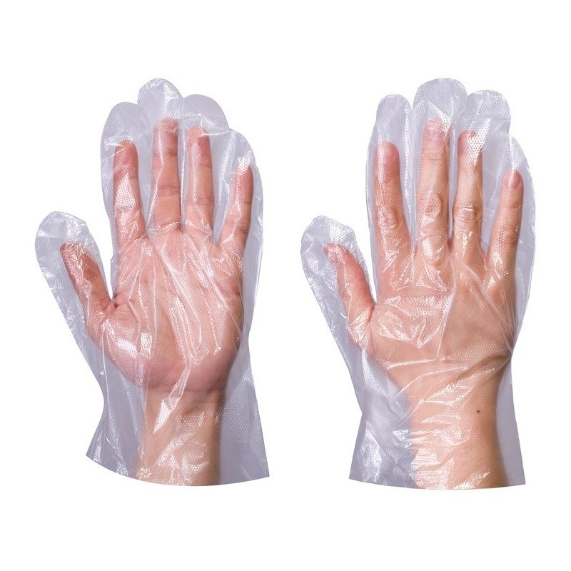Manusi menaj plastic HDPE - 100 buc