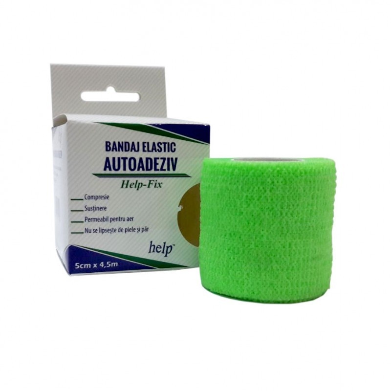 Bandaj elastic coeziv 5 cm x 4,5 m