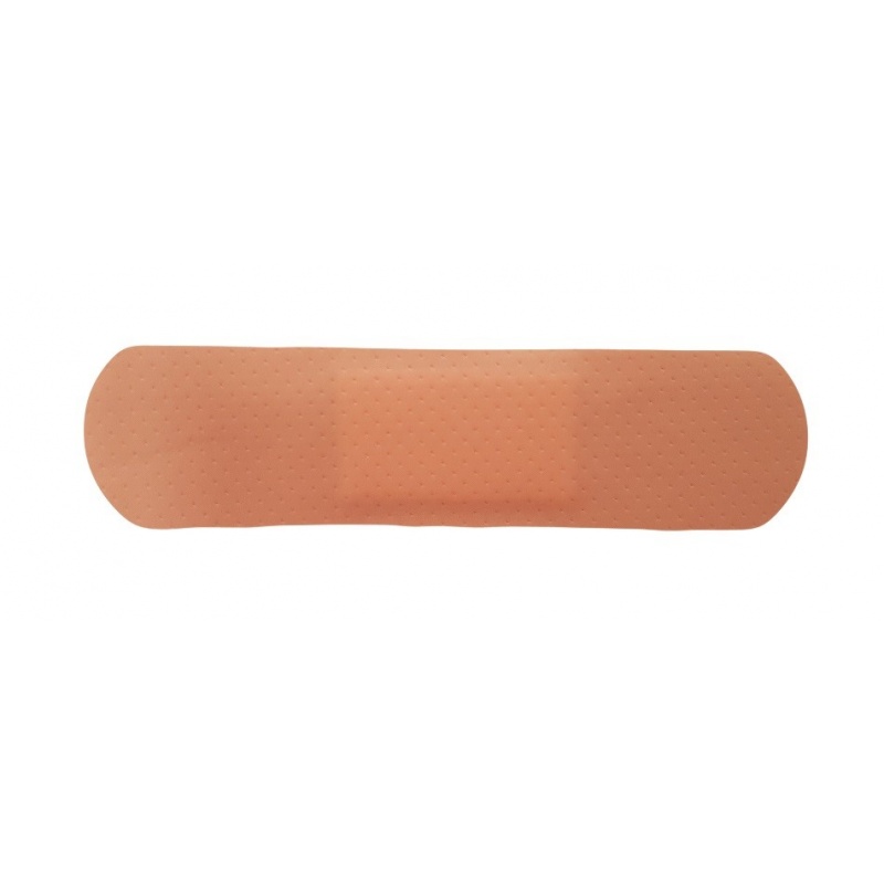 Plasturi dreptunghiulari plastic culoare piele - 19 x 72 mm - 100 buc 2