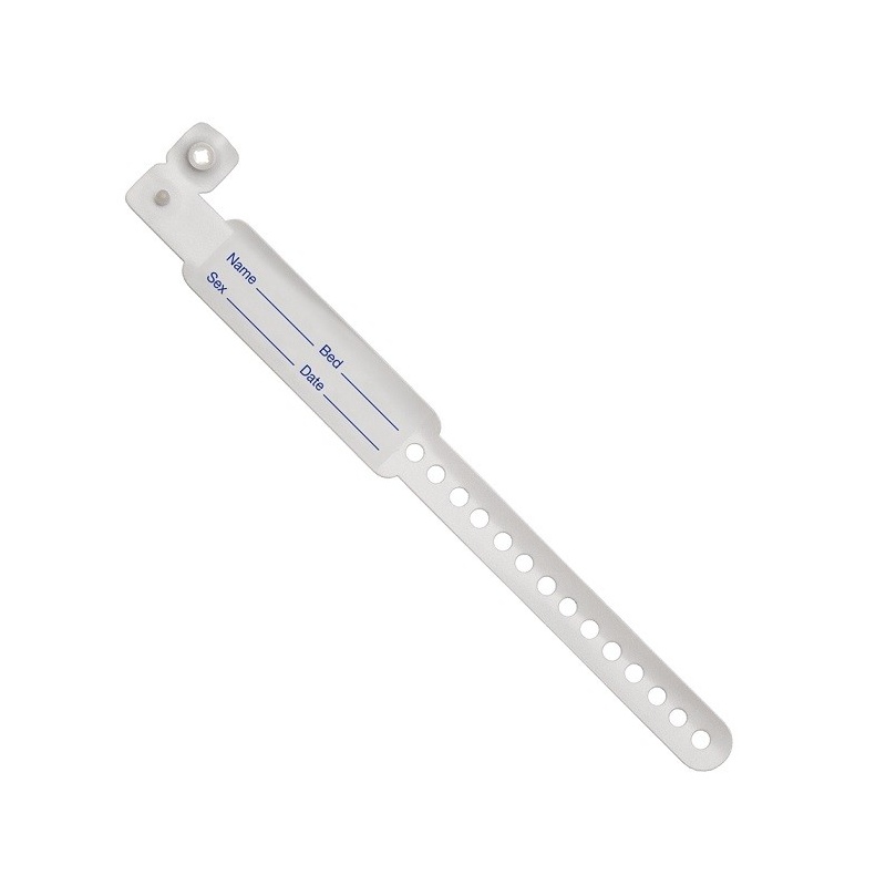 Bratari identificare pacient adult - albe - 100 buc