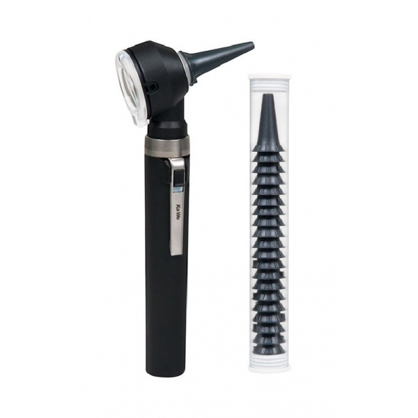 Otoscop Piccolight FO LED negru