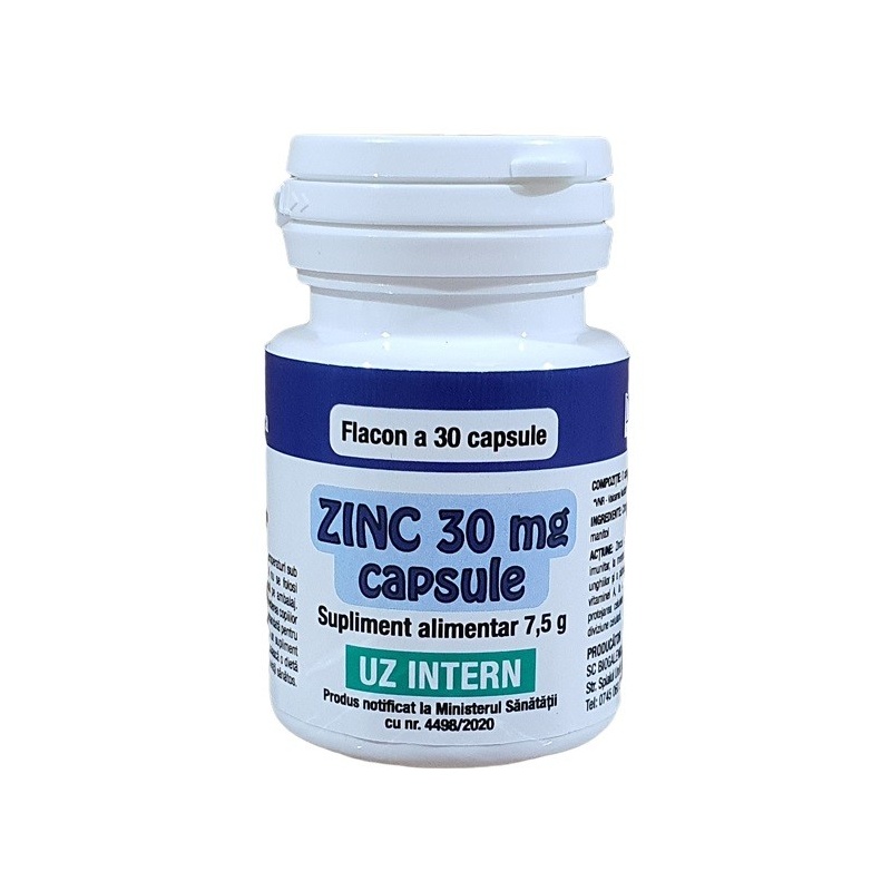 Zinc 30 mg - 30 capsule