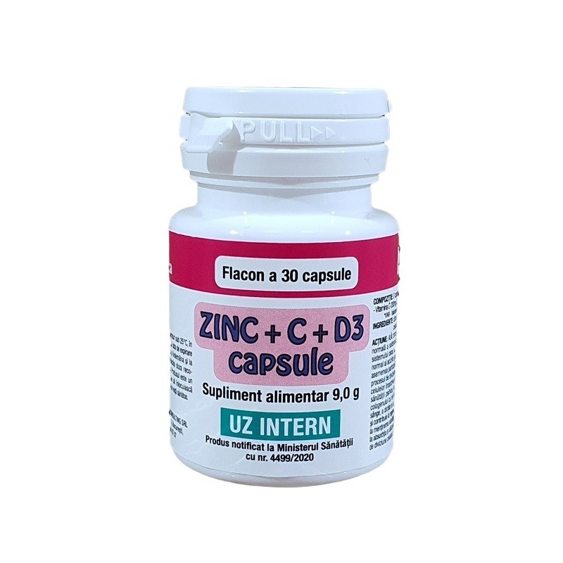Zinc + C + D3 - 30 capsule