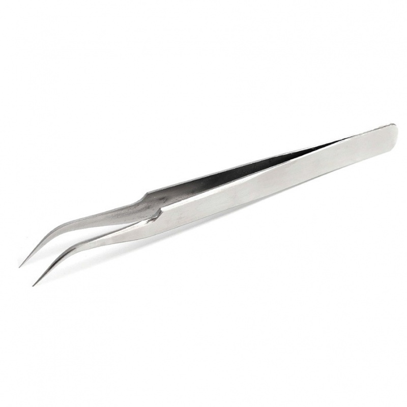 Penseta inox pentru aplicat gene false