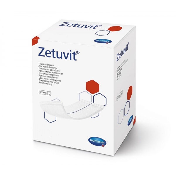 Zetuvit - Comprese cu celuloza superabsorbante - 20 x 40 cm - 5 buc