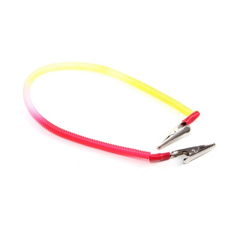 Lant spirala plastic pentru bavete - 35 cm