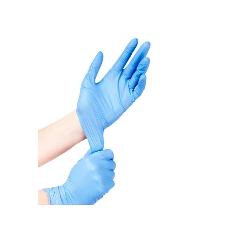 Manusi examinare sintetice nitril + vinil - 100 buc