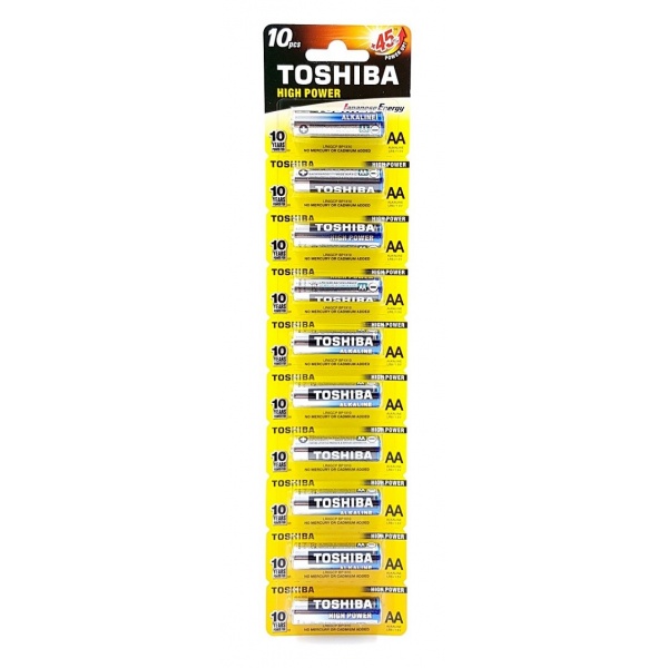 Baterie Alkalina Toshiba 1.5 V - AA