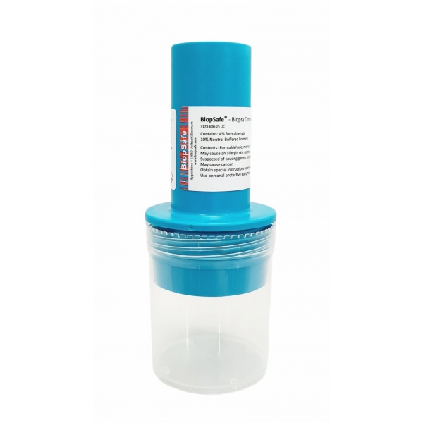 Dispozitiv recoltare biopsie in mediu inchis BiopSafe 60 ml