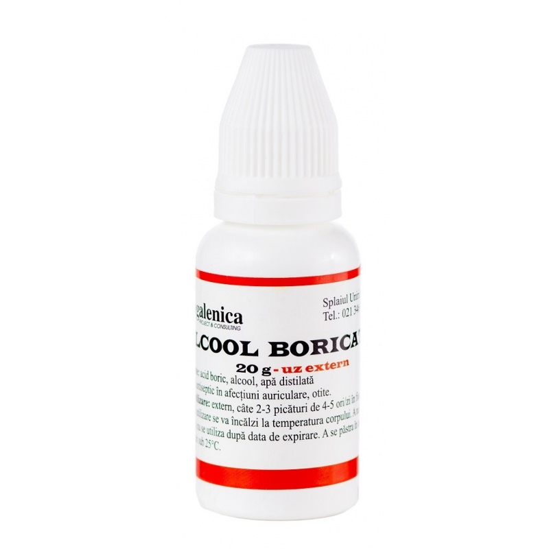 Alcool boricat 4 % - 20 g