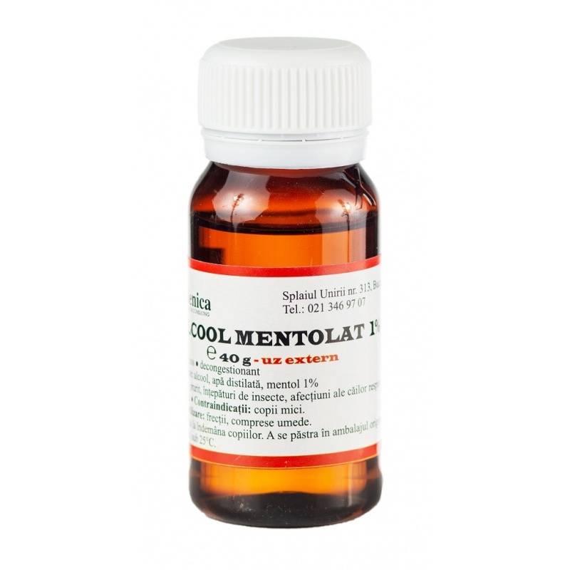 Alcool mentolat 1% - 40 g