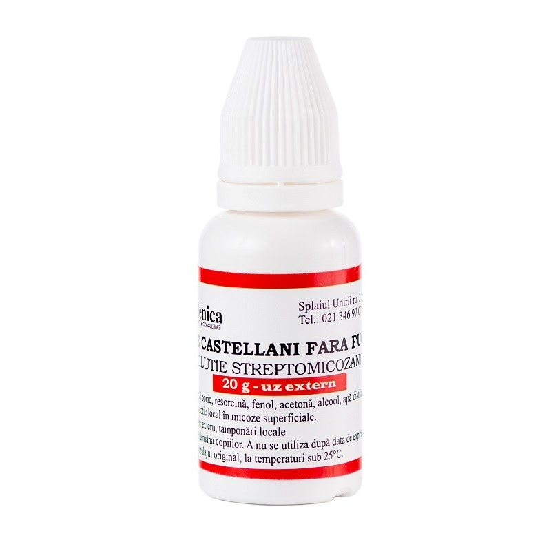Solutie Castellani fara fucsina - 20 g