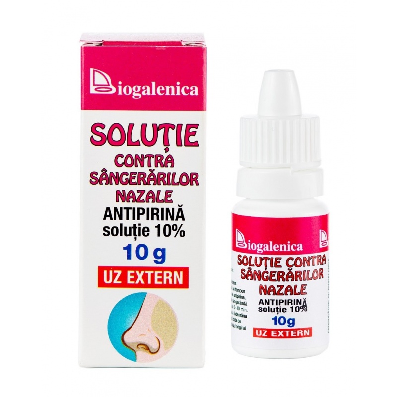 Solutie contra sangerarilor nazale - 10 ml