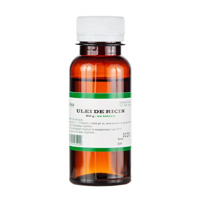 Ulei de ricin - 80 g