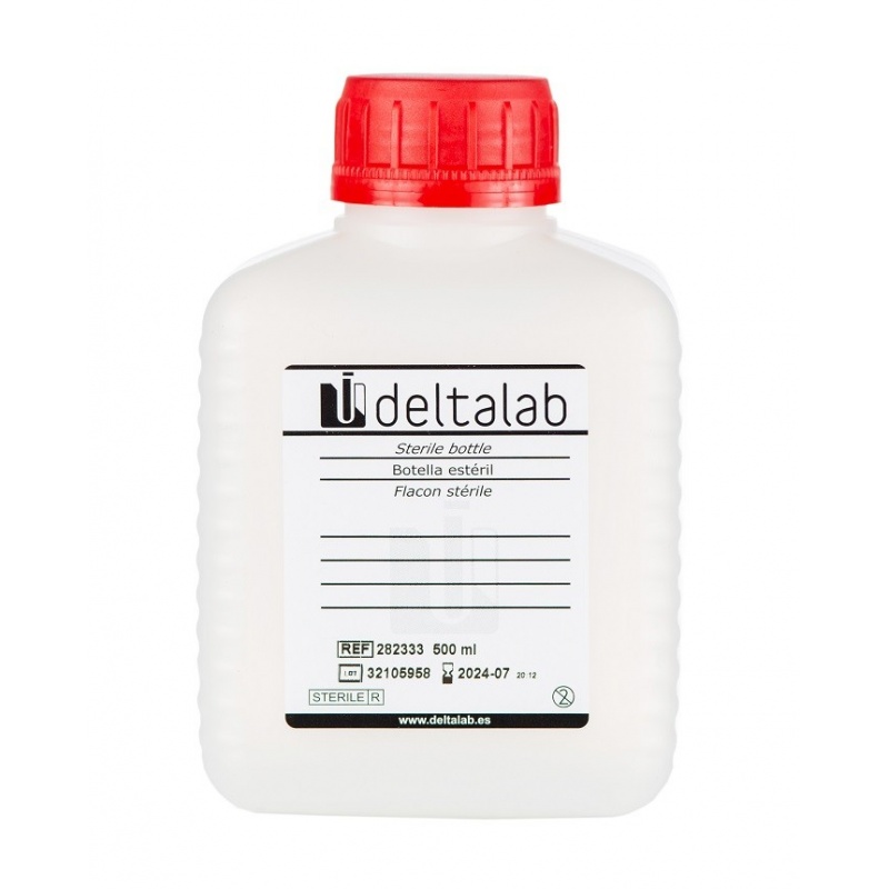 Flacoane sterile pentru testarea apei 500 ML