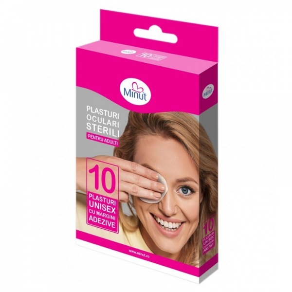 Plasturi pentru ochi - adulti - 10 buc