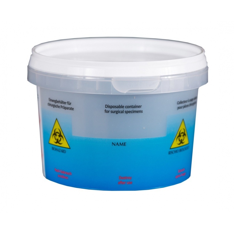Recipient plastic pentru probe de anatomo-patologie si plasma - 2300 ml 2