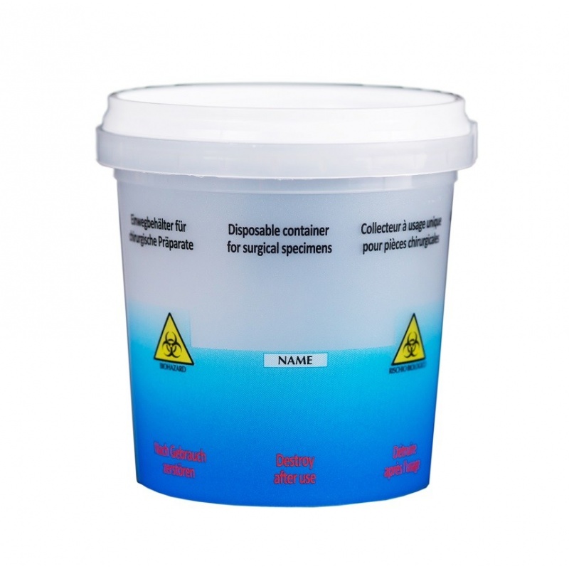 Recipient plastic pentru probe de anatomo-patologie si plasma - 250 ml 2