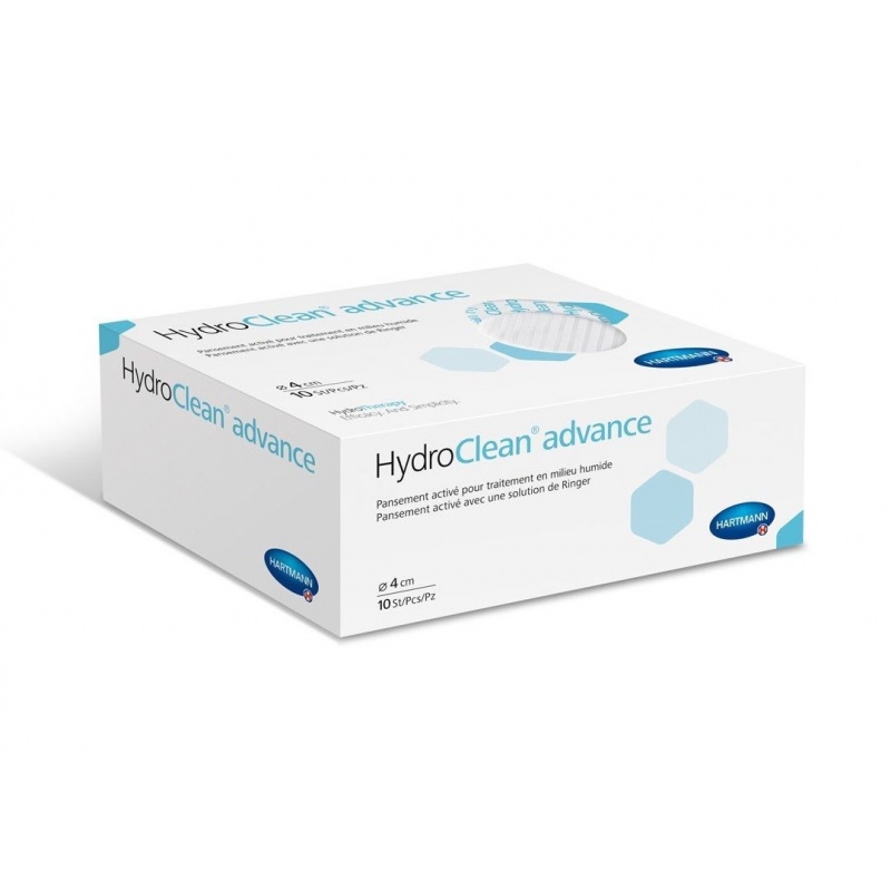 HydroClean Advance Pansament hidro-reactiv 4 cm - 10 buc