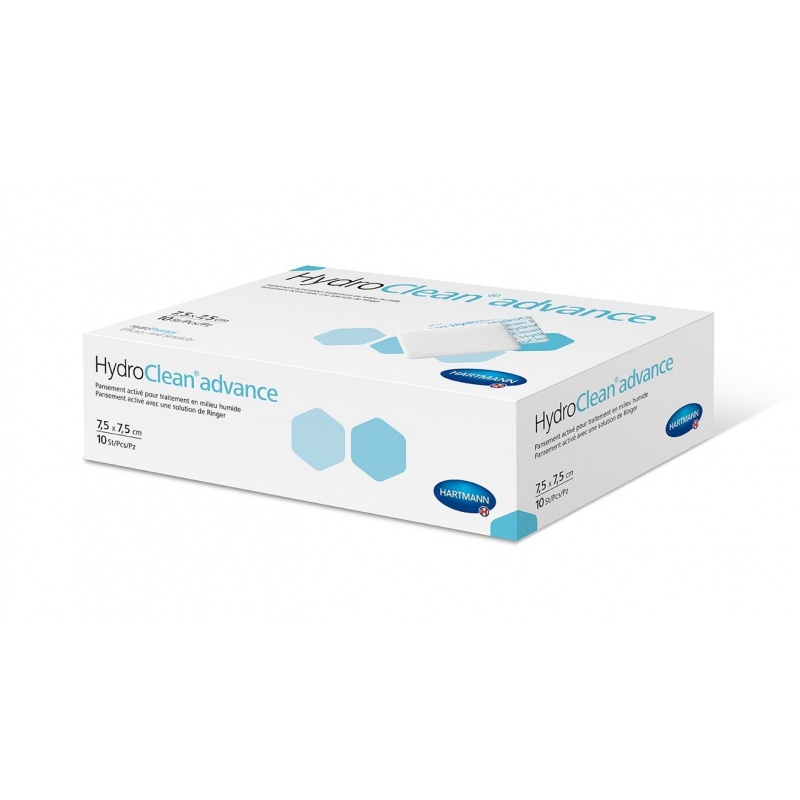 HydroClean Advance Pansament hidro-reactiv 7.5 x 7.5 cm - 10 buc