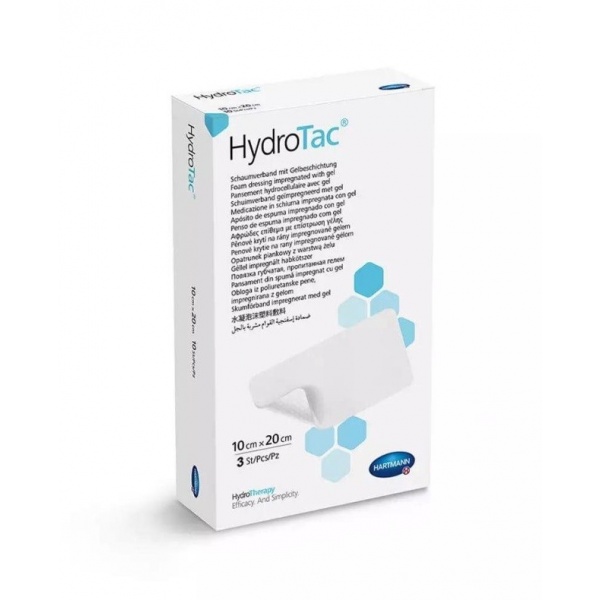 HydroTac Pansament cu hidrogel 10 x 20 cm - 3 buc