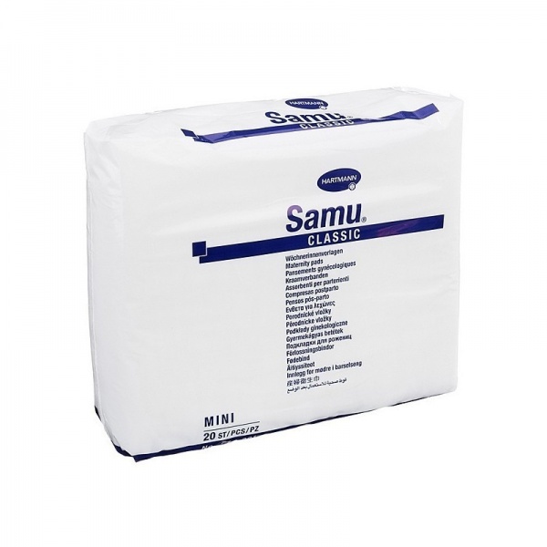 SAMU Classic Mini - Tampoane igienice pentru lauze - 20 buc