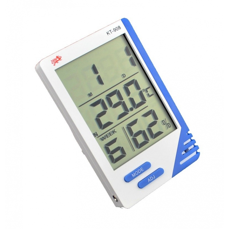 Termohigrometru digital KT-908 cu certificat de etalonare 2