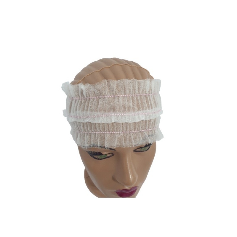 Bentite de unica folosinta cu elastic pentru sustinerea parului - 100 buc 2