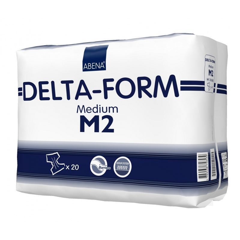 Delta Form M2 2200 ml - Scutece incontinenta adulti - 20 buc