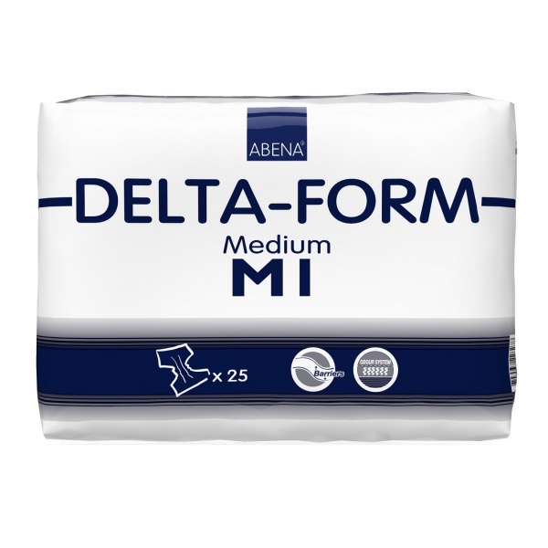 Delta Form M1 1700 ml - Scutece incontinenta adulti - 25 buc