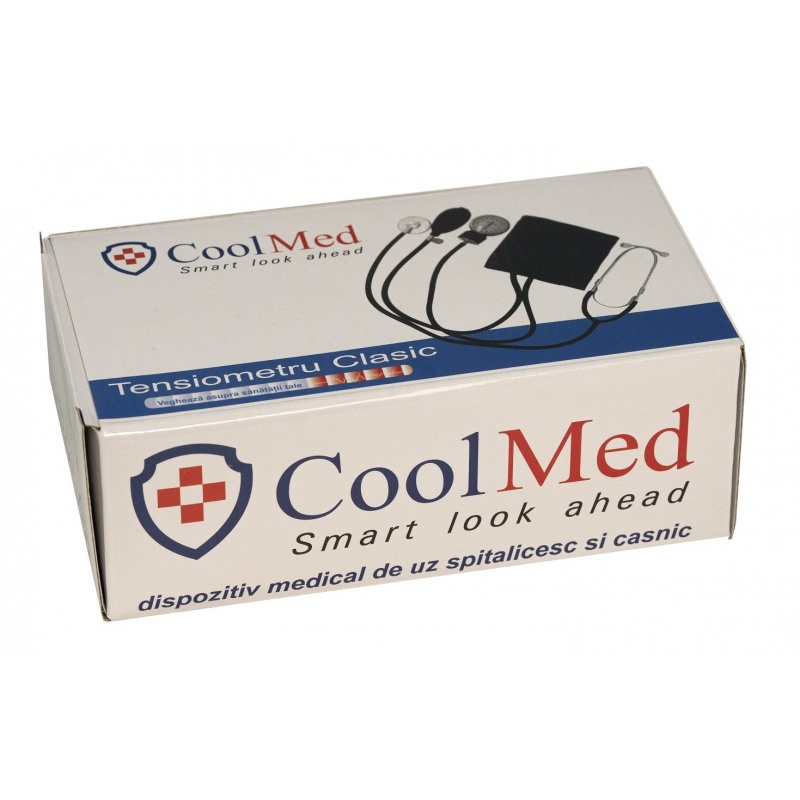 Tensiometru cu manometru si stetoscop - Cool Med