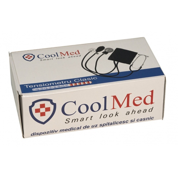 Tensiometru cu manometru si stetoscop - Cool Med