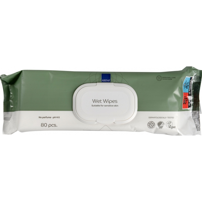 Servetele umede incontinenta - 27 x 20 cm - 80 buc
