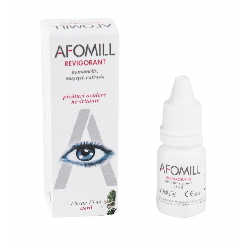 Afomill Revigorant - picaturi pentru ochi obositi - 10 ml