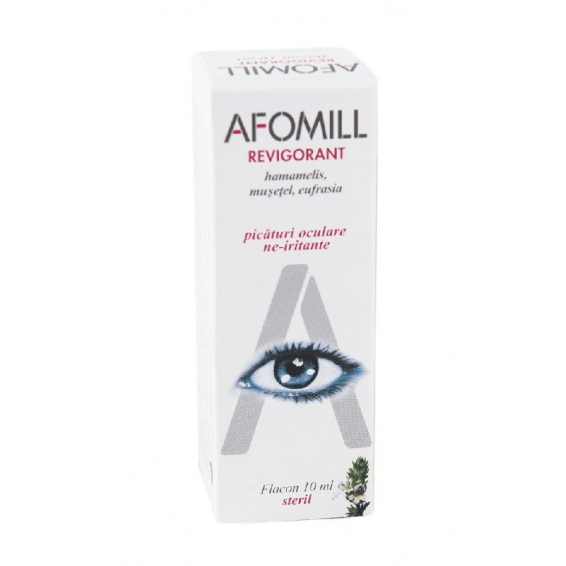 Afomill Revigorant - picaturi pentru ochi obositi - 10 ml 2